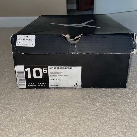 Air Jordan 9 Retro ‘Barons’ - Picture 7 of 7